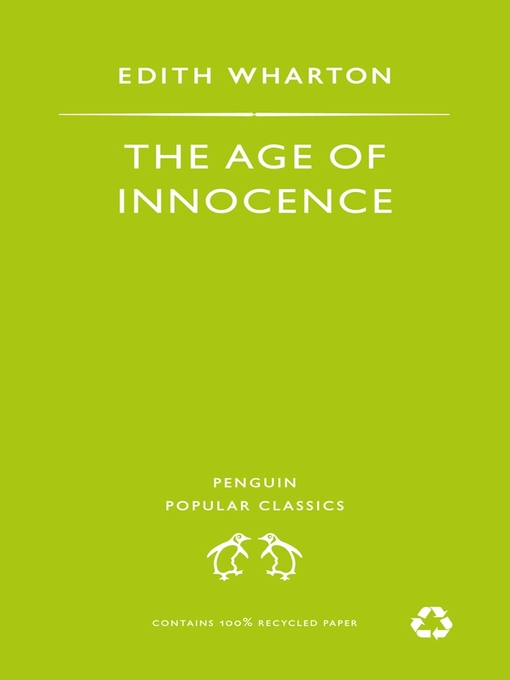 Title details for The Age of Innocence by Edith Wharton - Available